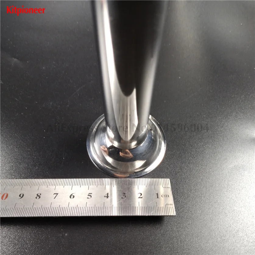 آلة حشو اللحوم السجق قمع فوهة السجق حشو حشو الفولاذ المقاوم للصدأ ملء أنابيب تماما 4 قطعة #5