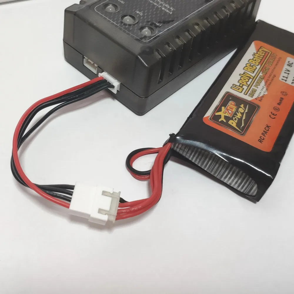 100MM 22AWG Wire 2S 3S 4S 5S 6S Lipo Battery Balance Charger Extension Cable JST XH Plug for B3 B6 B6AC Balance Charger