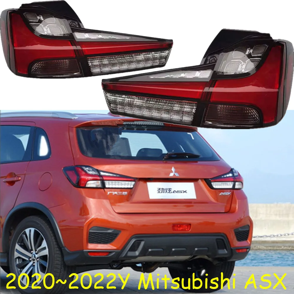 

1pcs car bumper taillamp for mitsubishi ASX taillight Tail Lamp 2020~2022y car accessories ASX rear lamp