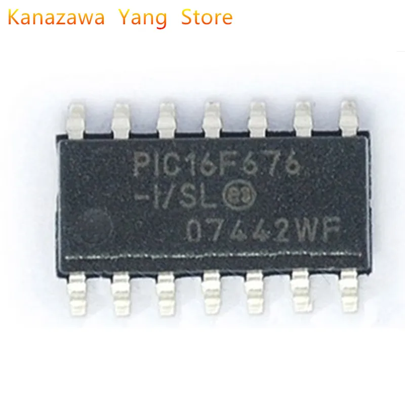 10 Pcs 20 Pcs/Lot Brand New  PIC16F676-I/SL SSOP14 -Pins  Processor Microcontroller In Stock Best Quality