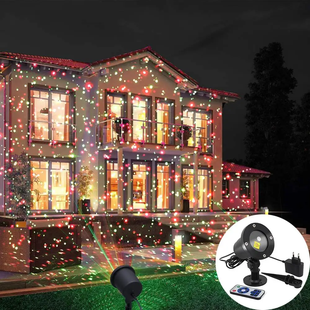 luminaria led para boate com controle remoto luz de palco em movimento com estrela ceu laser iluminacao de paisagem a prova dagua para casa e jardim de natal 01