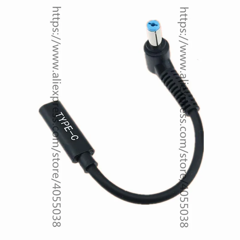 DC 5.5 x 1.7mm Power Supply Plug Connector Converter Cable Cord 19V USB Type C PD Charging Cable for Acer Aspire Laptop Adapter