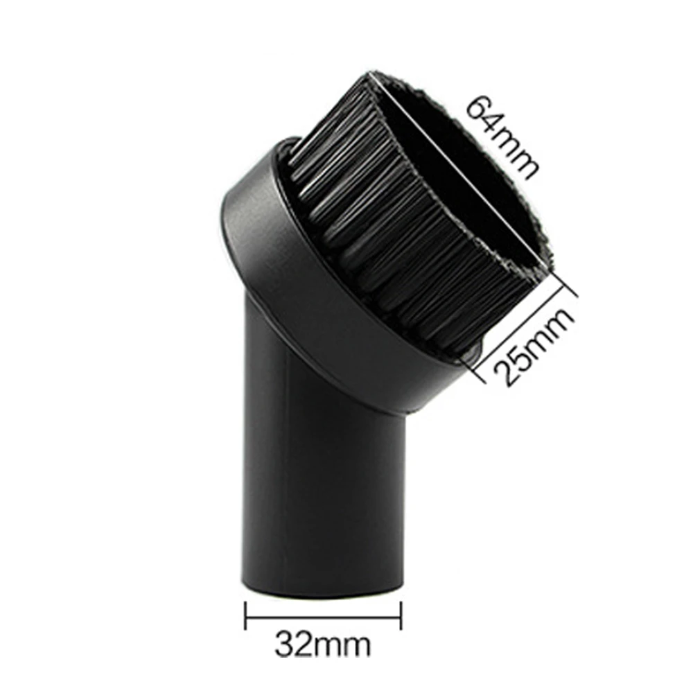 32 مللي متر PP الحصان الشعر فرشاة تنظيف مستديرة رئيس مكنسة كهربائية الملحقات أداة