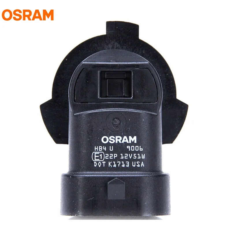 OSRAM-bulbo do halogênio do carro, lâmpada de névoa, farol branco, H1, H3, H4, H7, H11, 9005, 9006, H8, H9, H16, HB3, HB4, original, fabricado na