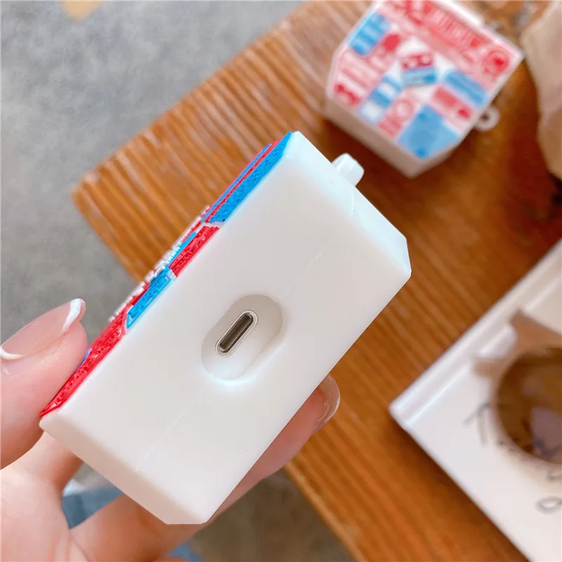 Chocolate Sauce delicious Pizza Earphone case For AirPods 1 2 3 Pro soft silicone Wireless bluetooth charge box earphone cover