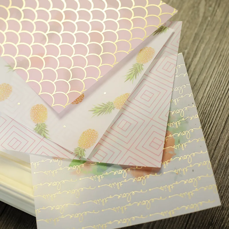 Coleção de pacote de papel de 25 pacotes | 6 "originais papéis de bronzeamento de litmus para scrapbooking, cardmaking, presentes e todos os seus crafti diy