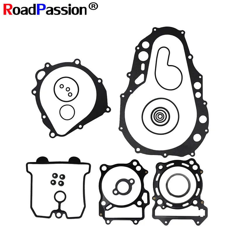 Road Passion Motorcycle Accessories Cylinder Gaskets Full Kit For SUZUKI LTZ400 LTZ 400 QUADSPORT 2003 2004 2005 2006 2007 2008