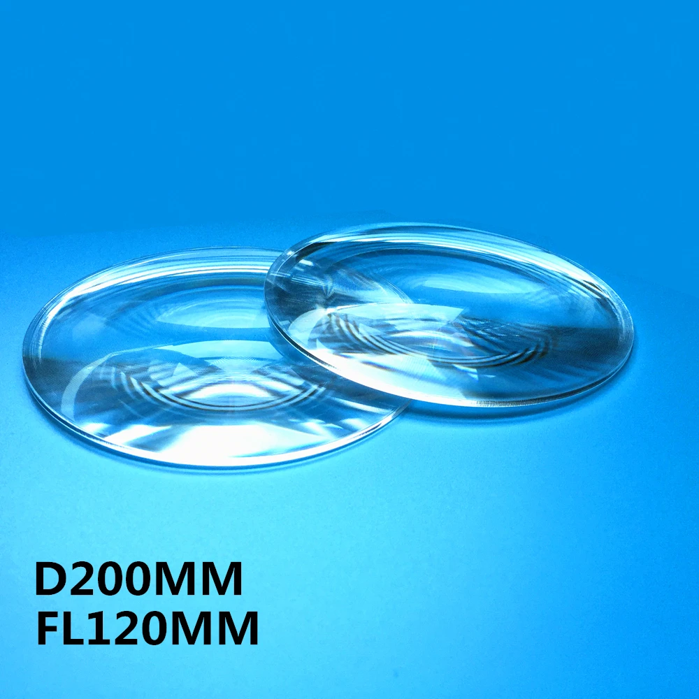 

Fresnel Lens Diameter 200mm Focal length 120mm Solar Cooker , Lines from 0.5MM High light condenser