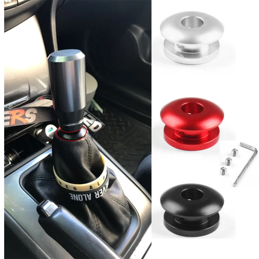 

Car Gear Knob Limiter with Wrench Universal Shift Knob Stopper Shifting Head Limiter Fixed Base Gear Head Buckle Aluminum