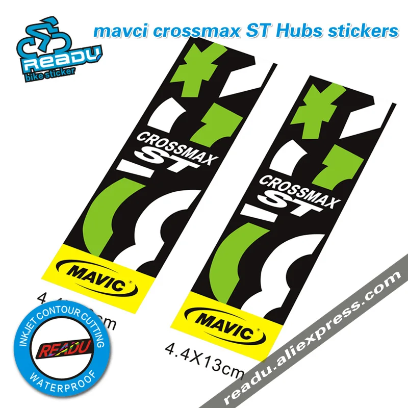 bike mavic crossmax ST  Hubs Stickers mavci  bike stickers crossmax  bicycle Hubs decals