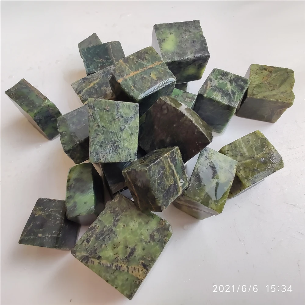 Tibet Dark Green Jade Used in Chinese Medicine Treatment Medicine King Stone Can Boil Water for Health Energy Stone