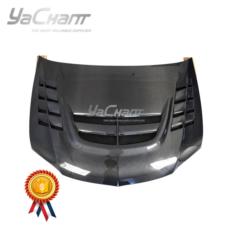 

Car-Styling Carbon Fiber Front Bonnet Hood Fit For 2003-2007 Evolution 8-9 VOL VTX Street Ver.2 Style GT Bonnet Hood