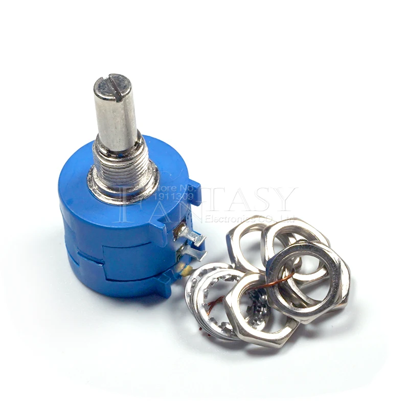 1pcs 3590S 1K 2K 5K 10K 20K 50K 100K ohm Precision Potentiometer Adjustable Resistor 3590 102 103 502 103 203 503 104