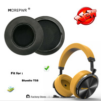 Replacement Ear Pads for Bluedio T-5S T5S T 5S Headset Parts Leather Cushion Velvet Earmuff Earphone Sleeve Cover