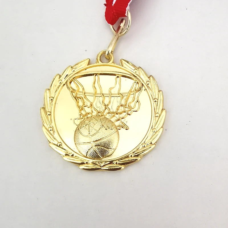 Ear Of Wheat basketball Medal School Sports Medal Gold Silver Copper Association Basketball Competition commemoration 4 Color5CM