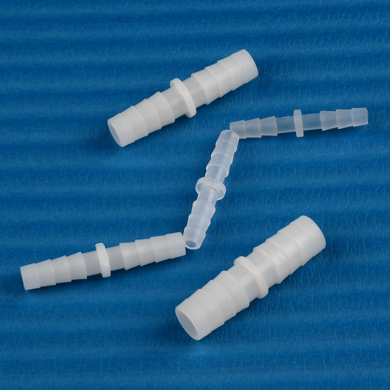 3-200cs/lot 3-14mm Plastic Connectors Drip Irrigation Fittings Aquarium Fish Tank Air Pump Aerator Flat Mouth/Pagoda Hose Joints