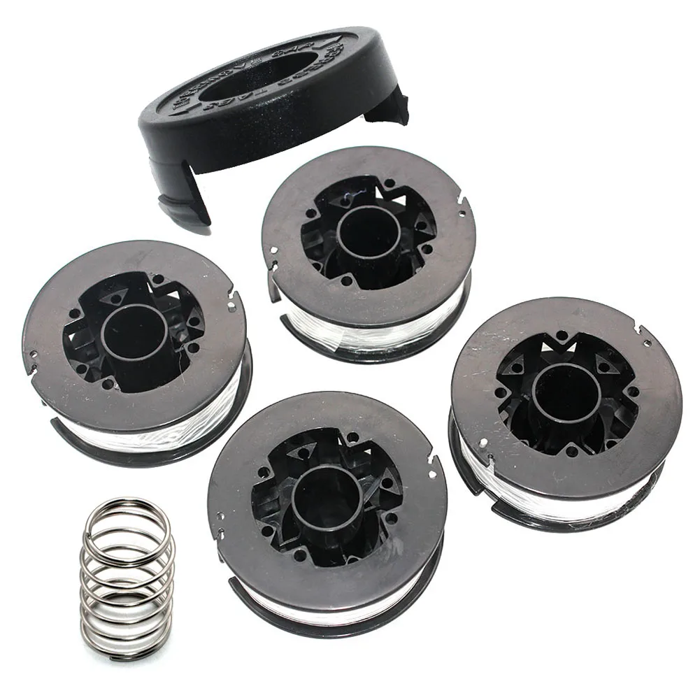 4PKS Spool En Lijn Bump Feed Past Black En Decker GL250 GL310 GL360 GLC500 Grastrimmers A6226