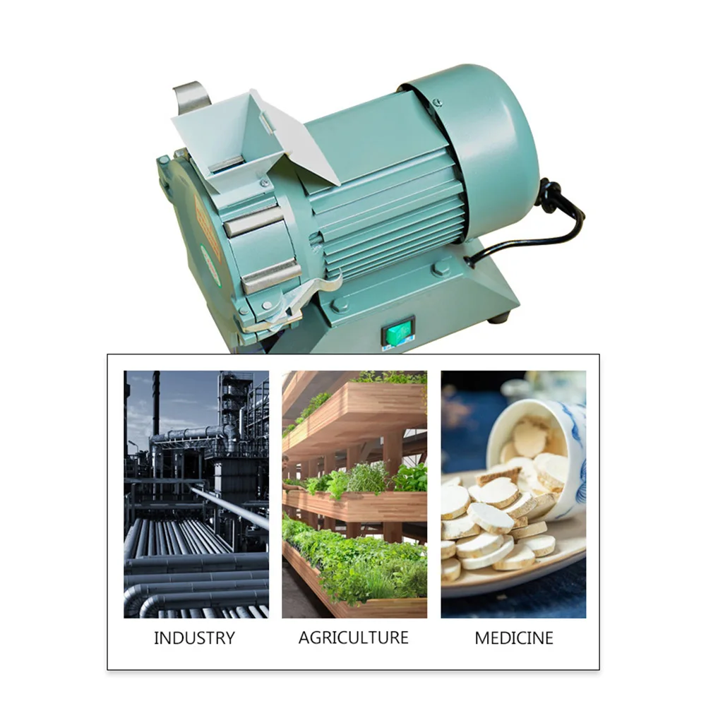 micro plant grinding machine laboratory instrument  mini mill plant machine herbal grain grinder soil pulverizer fz-102