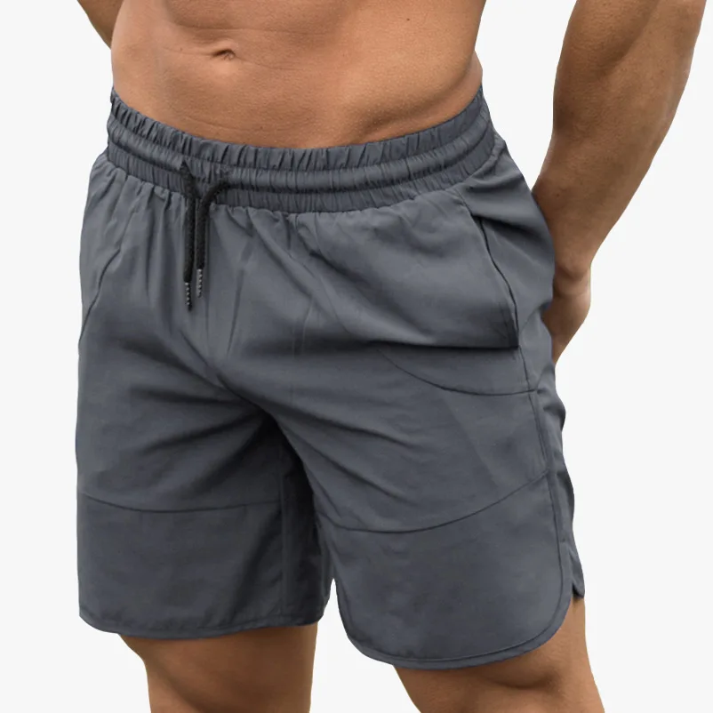 Calções de Fitness Casual Masculino, Calça de Cinco Pontos, Treino de Basquete, Secagem Rápida, Músculo de Ginásio, Europeu, Americano, Verão, Novo