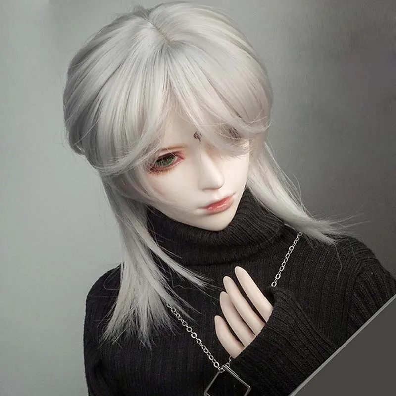 New Arrival 1/3 1/4 1/6 High Temperature Wire Cool Short Hair For BJD Wig