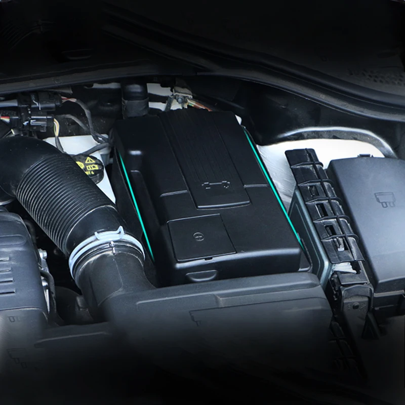 Cubierta protectora de batería de motor de coche, accesorios para Volkswagen T-ROC VW Tiguan 2 MK2 2016 2017 2018 2019 2020 para Skoda Superb 3
