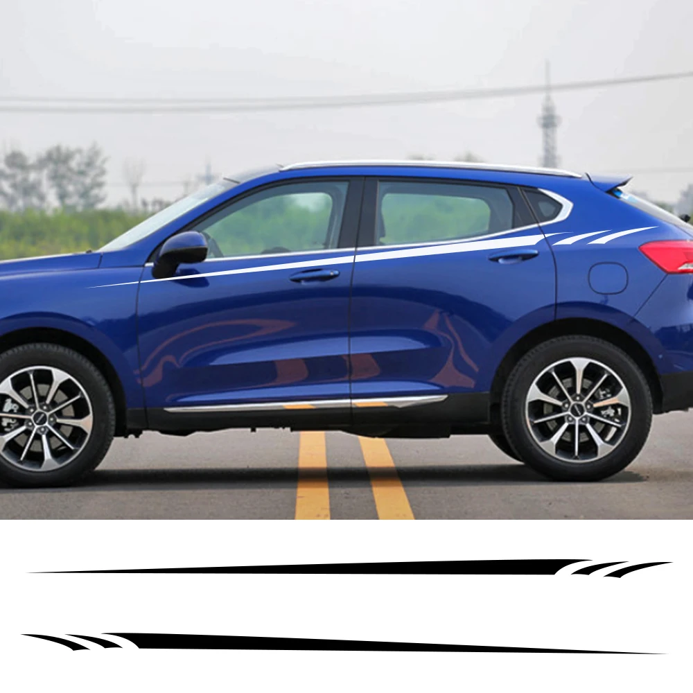 

Автомобильные виниловые наклейки на талию для Nissan Juke Volvo XC60 XC90 BMW Toyota Fiat Ford Tesla Jeep Honda VW аксессуары для автотюнинга