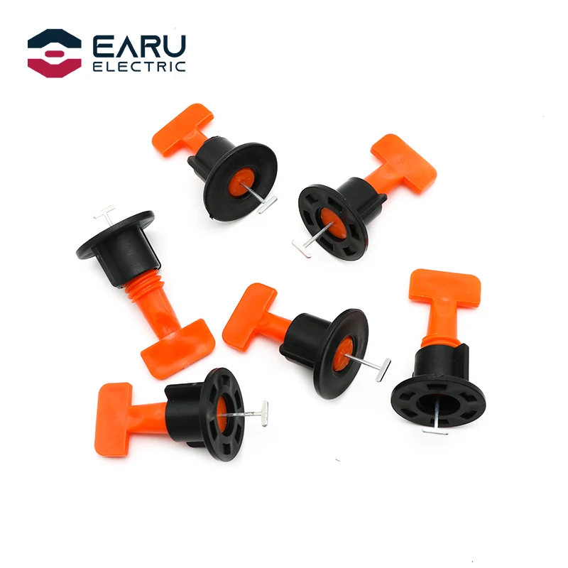 76pcs/set Level Wedges Tile Spacers For Flooring Wall Tile Spacer Carrelage Tile Leveling System Leveler Locator Spacers Plier