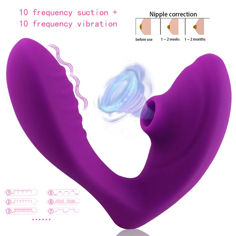 Silicone Vagina Sucking Vibrators 10 Speed Vibrating Oral Sex Clit Sucker Clitoris Stimulator Sex Toys for Woman Masturbation