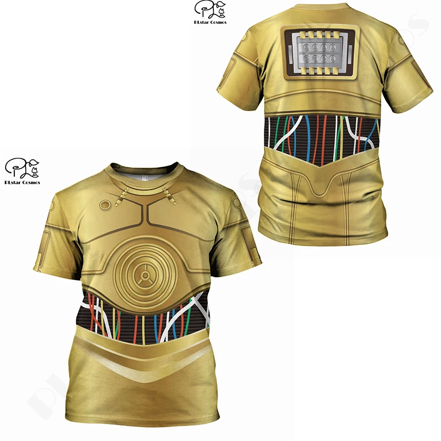

PLstar Cosmos 3DPrint Newest Cosplay Art Profession Unique Man/Woman Harajuku Streetwear Casual Funny T-Shirt Short Sleeve W-1