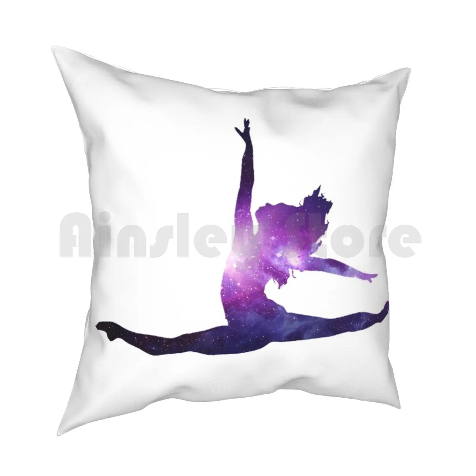 Dancer Pillow Case Printed Home Soft DIY Pillow cover Dance Dancer Leap Ballet Jazz Lyrical Contemporary Broadway