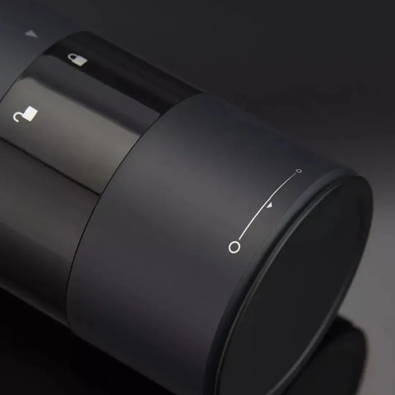 Huohou Automatic Electric Mill Pepper Salt Grinder LED Light 5 Modes Peper Spice Grain Porcelain Grinding Core Mill Kitchen