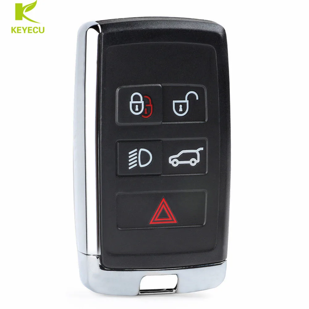 Keyecu Zamienny inteligentny klucz zdalny FOB 315/434 MHz do Land Rover Range Rover 2018-2020 Half Keyless JK52-15K601-BG KOBJXF18A