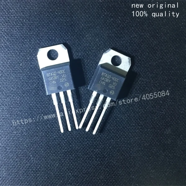 

5PCS BTA10-400C BTA10-400 BTA10 Electronic components chip IC