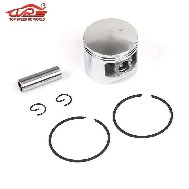 Double Ring Piston Kit for 45CC Engine Fit 1/5 HPI ROFUN ROVAN KM BAJA Losi 5ive T FG GoPed RedCat Rc Car Parts