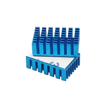 50片裝 30x20x10mm 藍色鋁製散熱片,用於電子晶片IC散熱,附3M膠帶 8 最佳銷售 散熱片 - №7