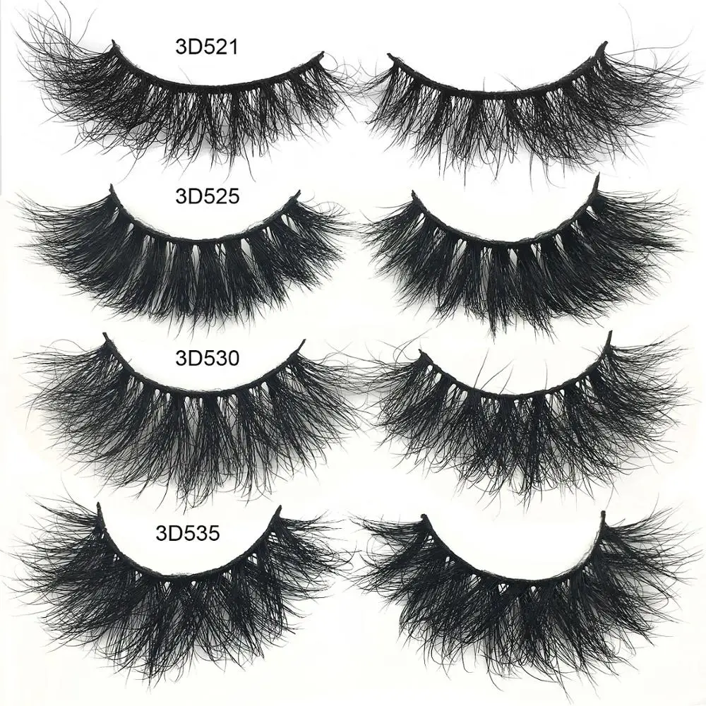 Fluffy Messy Eyelashes Real Mink Lashes Handmade Short Natural False Eyelashes Makeup Wholesale Fake Eyelashes