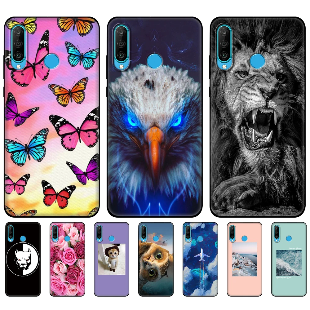 For honor 20s case silicon tpu soft phone cover for huawei honor 20 S back bumper etui coque full protection black tpu case