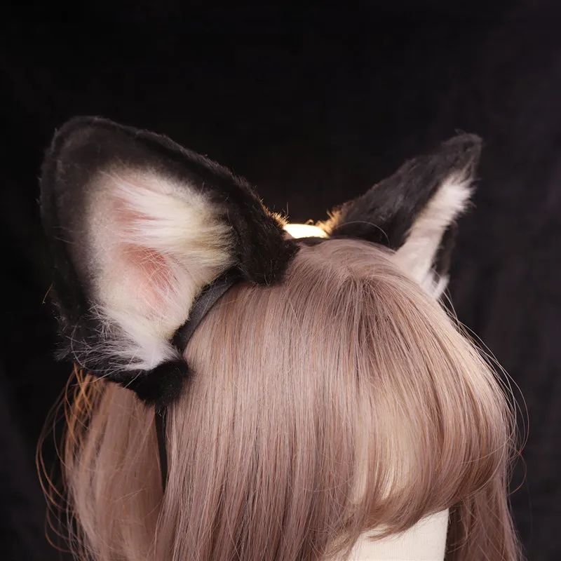 Halloween Cosplay Animal Like Ear Animation Role Play Animal Ear Custom Fox Wolf Cocky Dog Ear Ear Cat Ear