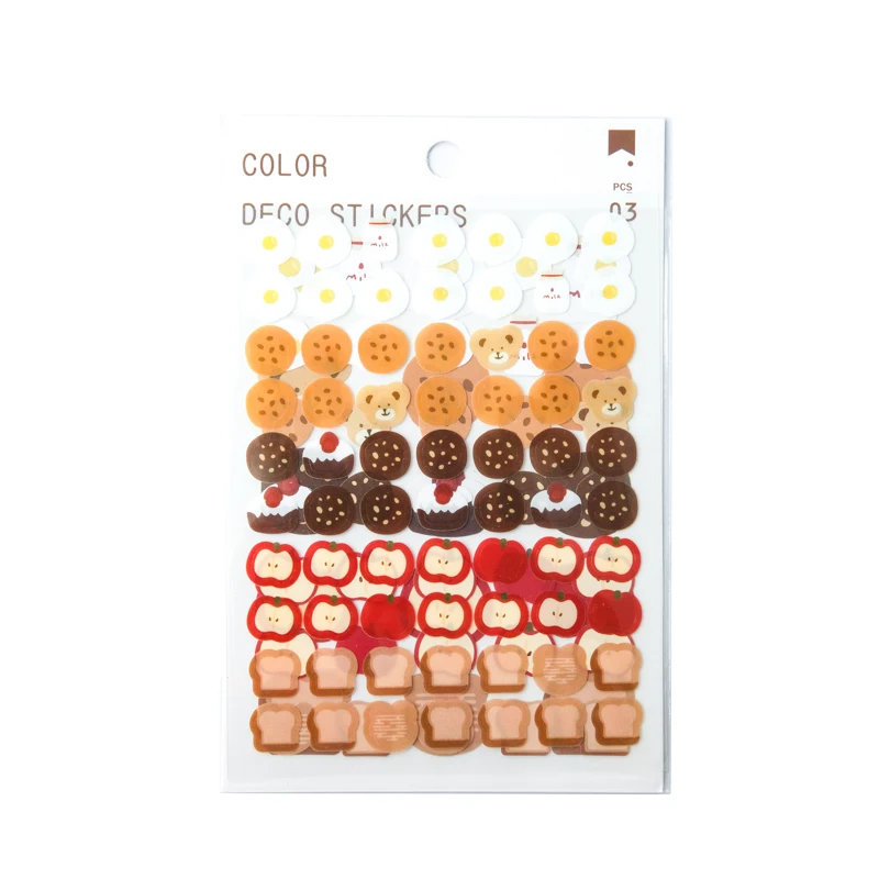 Keep Cute Salt Dot Stickers Basic Stickers Simple Ins Wind Net Red Hand Account Decoration Stickers Stationery  Sticker Pack