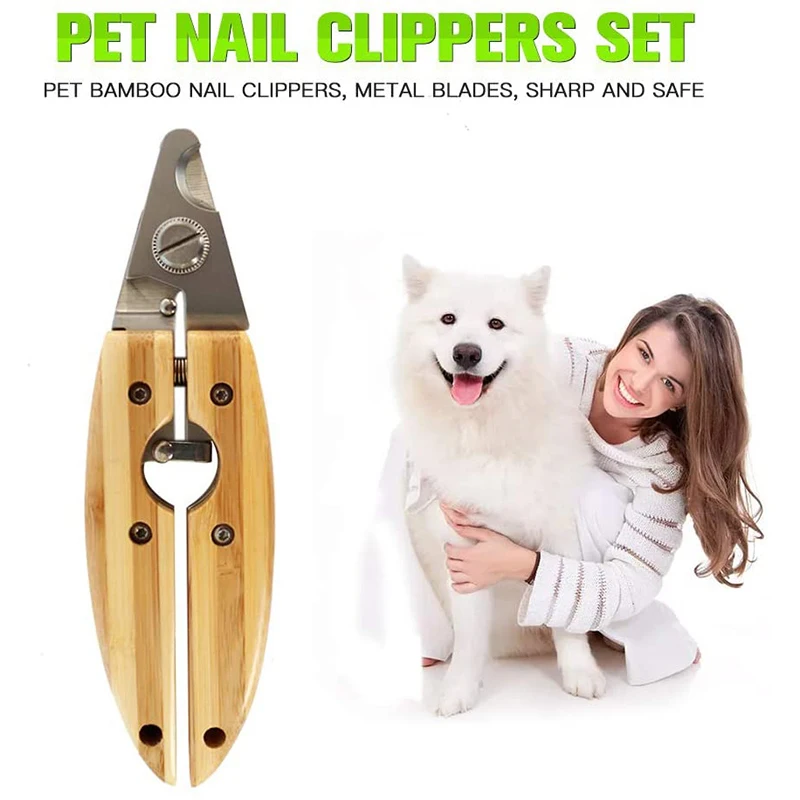 Benepaw Professional Dog Nail Clippers Quick Safety Guard Comfortable Handle Pet Nail Trimmer Cutter For Large Small Animals