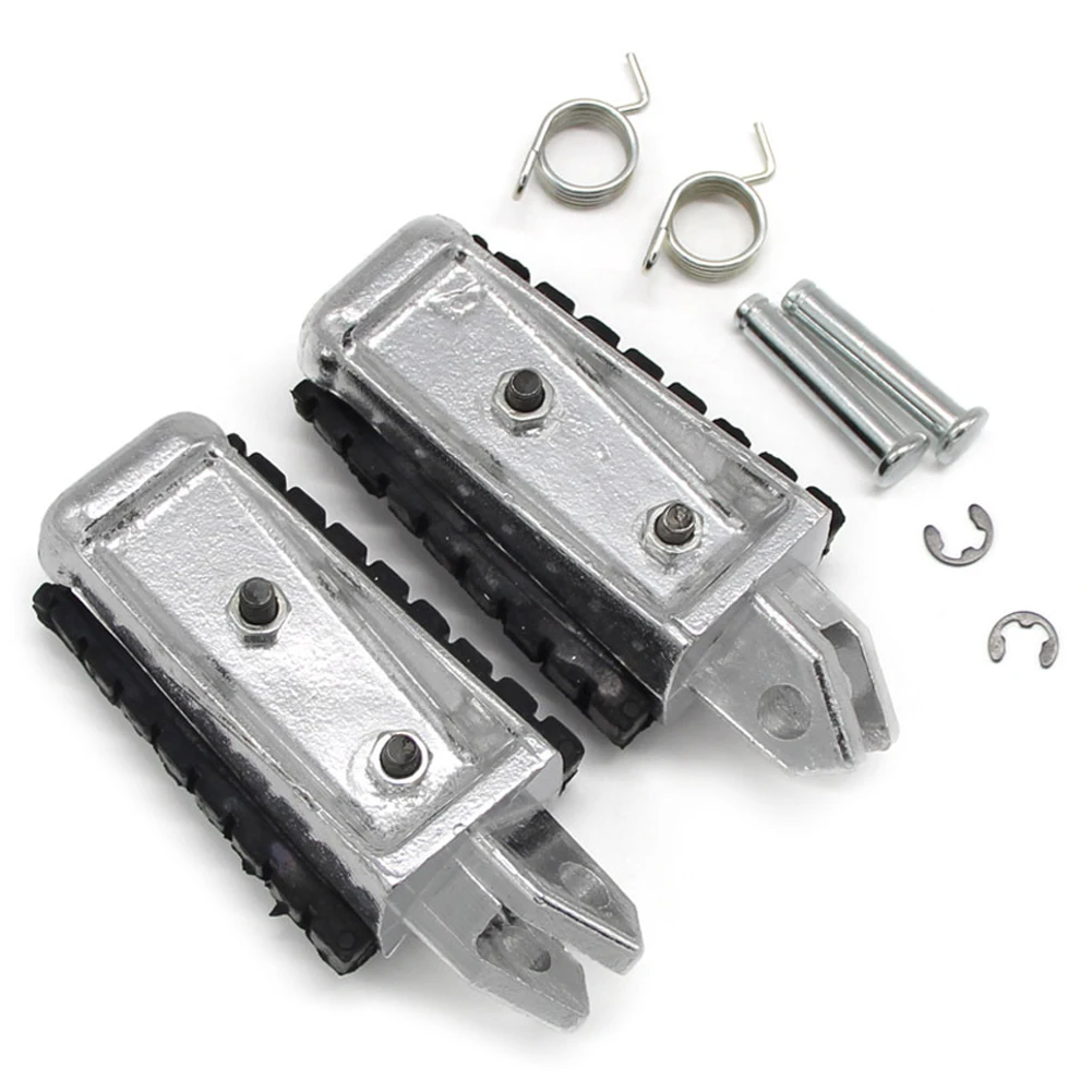 Motorcycle Front Footrest Foot Pegs For Yamaha V-STAR XVS 650 400 XV400 VMX1200 XJ700S VJ700 XV700 750 920 1100 VJ700