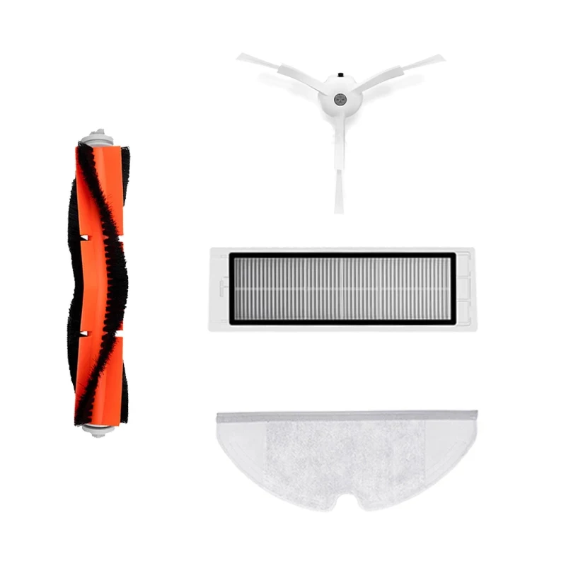 مجموعة كاملة استبدال أجزاء ل Xiaomi roborock s5 s50 s502-00 s6 s6max s6maxv s6pure الروبوتية فراغ نظافة أطقم فرشاة فلتر القماش