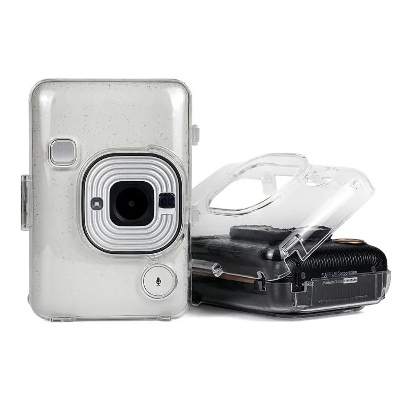 Transparent Crystal PVC Protective Case Protector Shell Cover Camera Bag for fujifilm Mini Liplay Camera Accessory