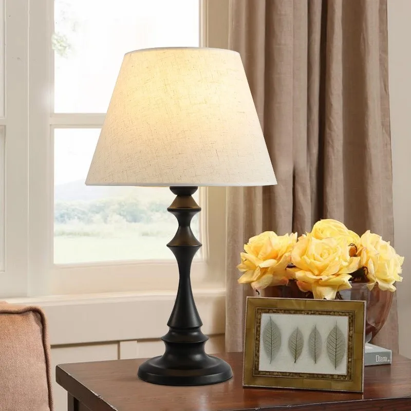 Bedside Table Lamps For Bedroom Lamp Nightstand Desk Lamp For Living Room Dresser Hotel Office Study  Reading Desk Lam