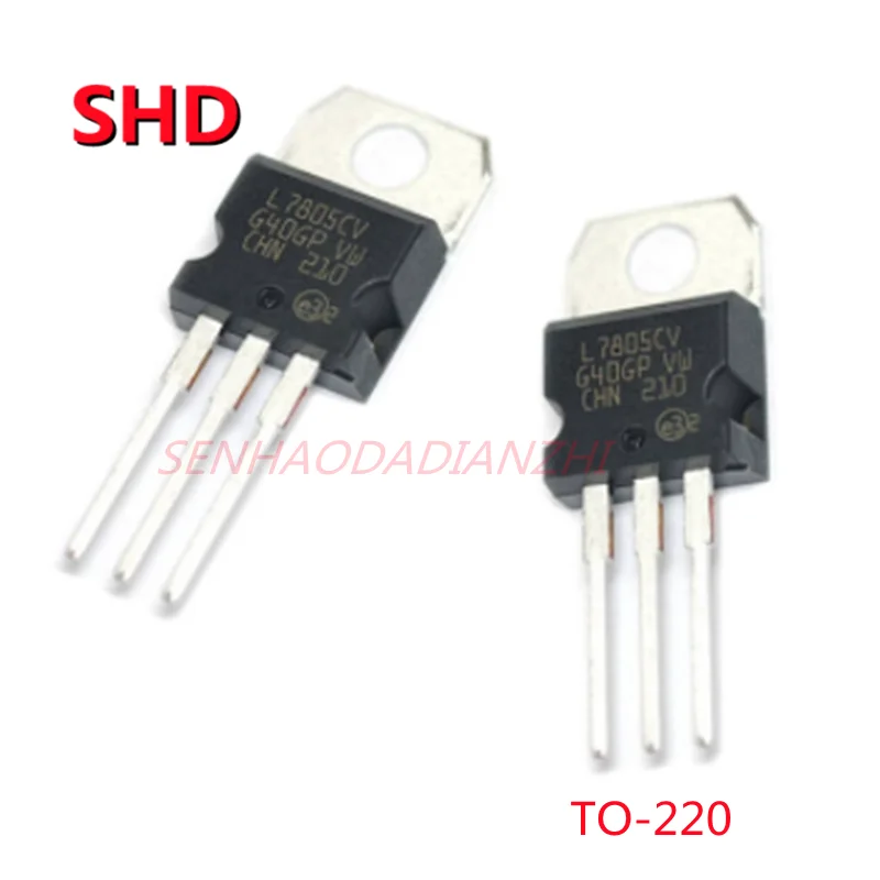 20PCS L7805CV TO220 L7805 TO-220 7805 LM7805 MC7805 stabilivolt voltage-regulator tube New