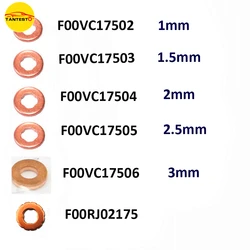 F00RJ02175 F00VC17502 F00VC17503 F00VC17504 F00VC17505 F00VC17506 Injector Copper Washers Shims 100PCS/lot for B0SCH