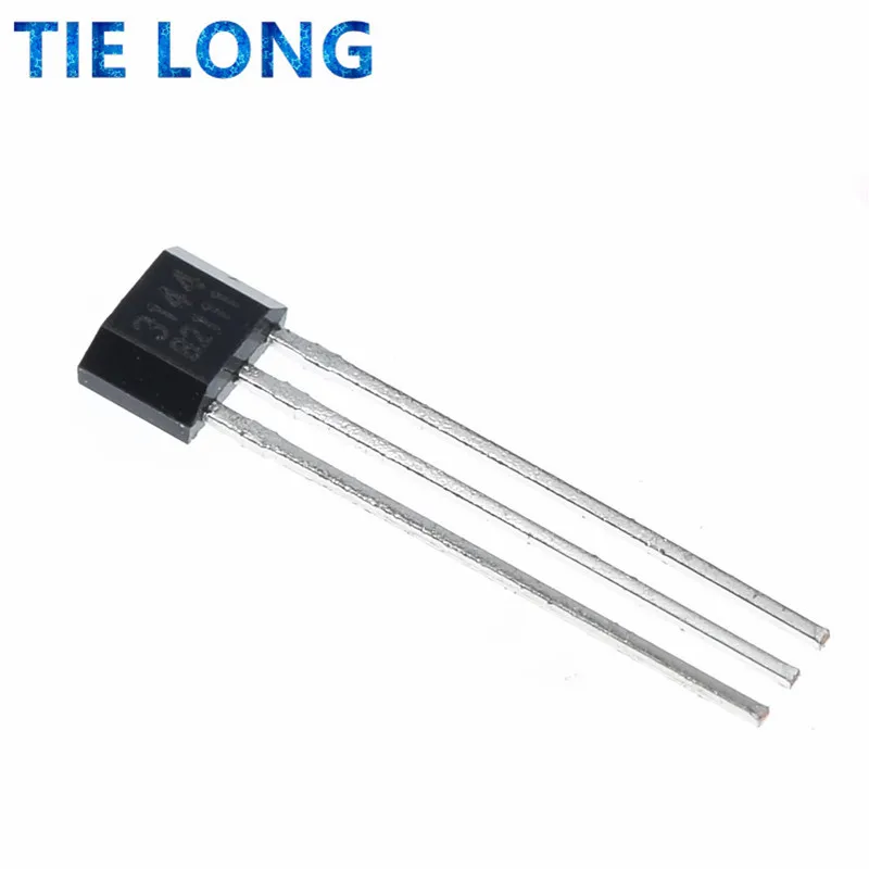 100pcs/lot NEW A3144 A3144E A3144EUA OH3144E 44E Hall Effect Sensor 3144 TO-92S