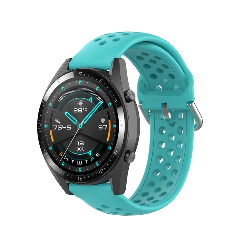 Pulsera de silicona, Correa deportiva para Huawei Watch GT 2, 46mm, 42mm, GT2 Pro/para Honor Magic Watch 2 GS Pro ES