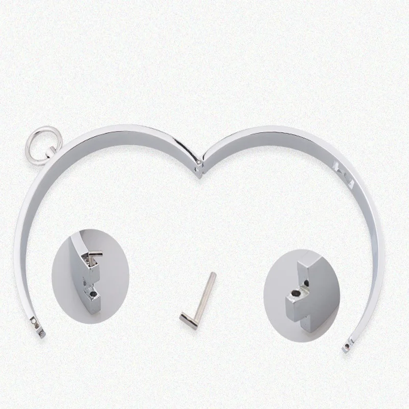 slave collar sex restraint Role Play metal Collar For Women bandage Games Drop shipping