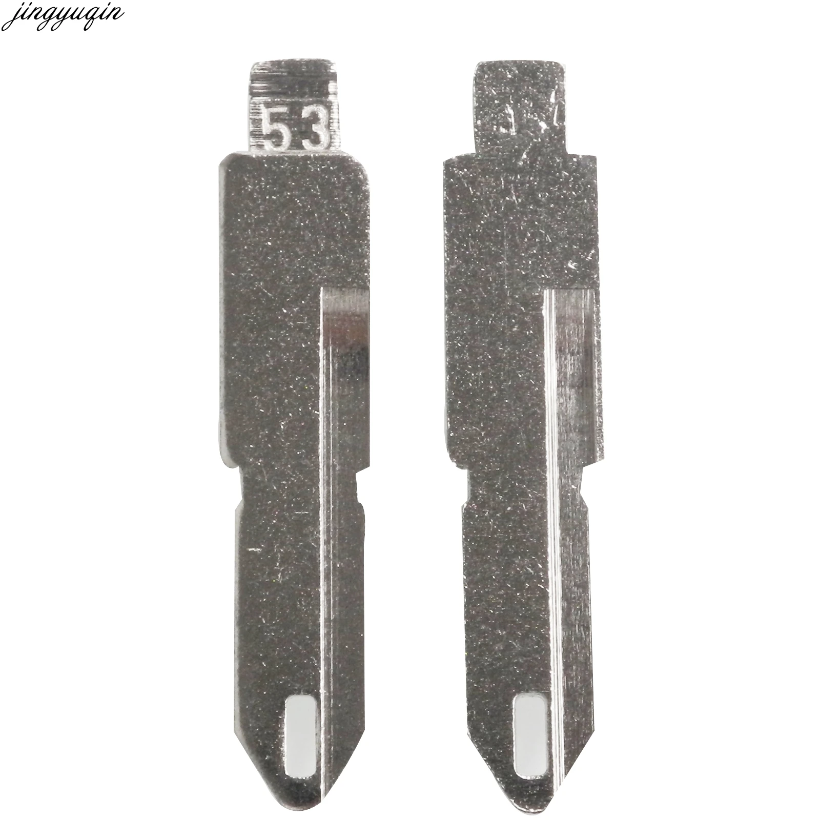 

Jingyuqin 15pcs/lot NE73 Car Key Blank For Peugeot 206 306 405 #53 Folding Flip Uncut Key Blade Fob Car Key Blank